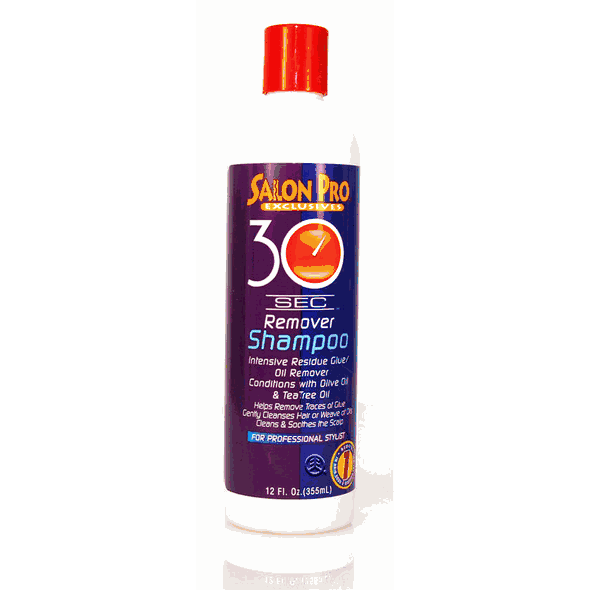 SALON-PRO 30 SEC REMOVER SHAMPOO 12oz