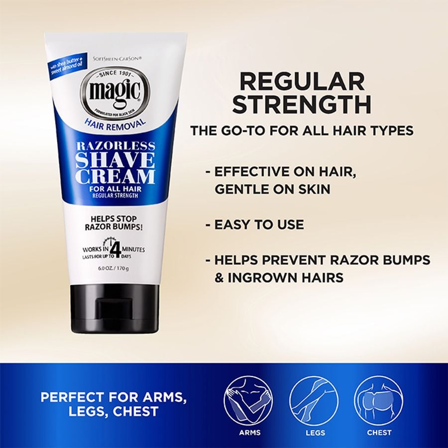 MAGIC CREAM SHAVE [REGULAR] 6oz