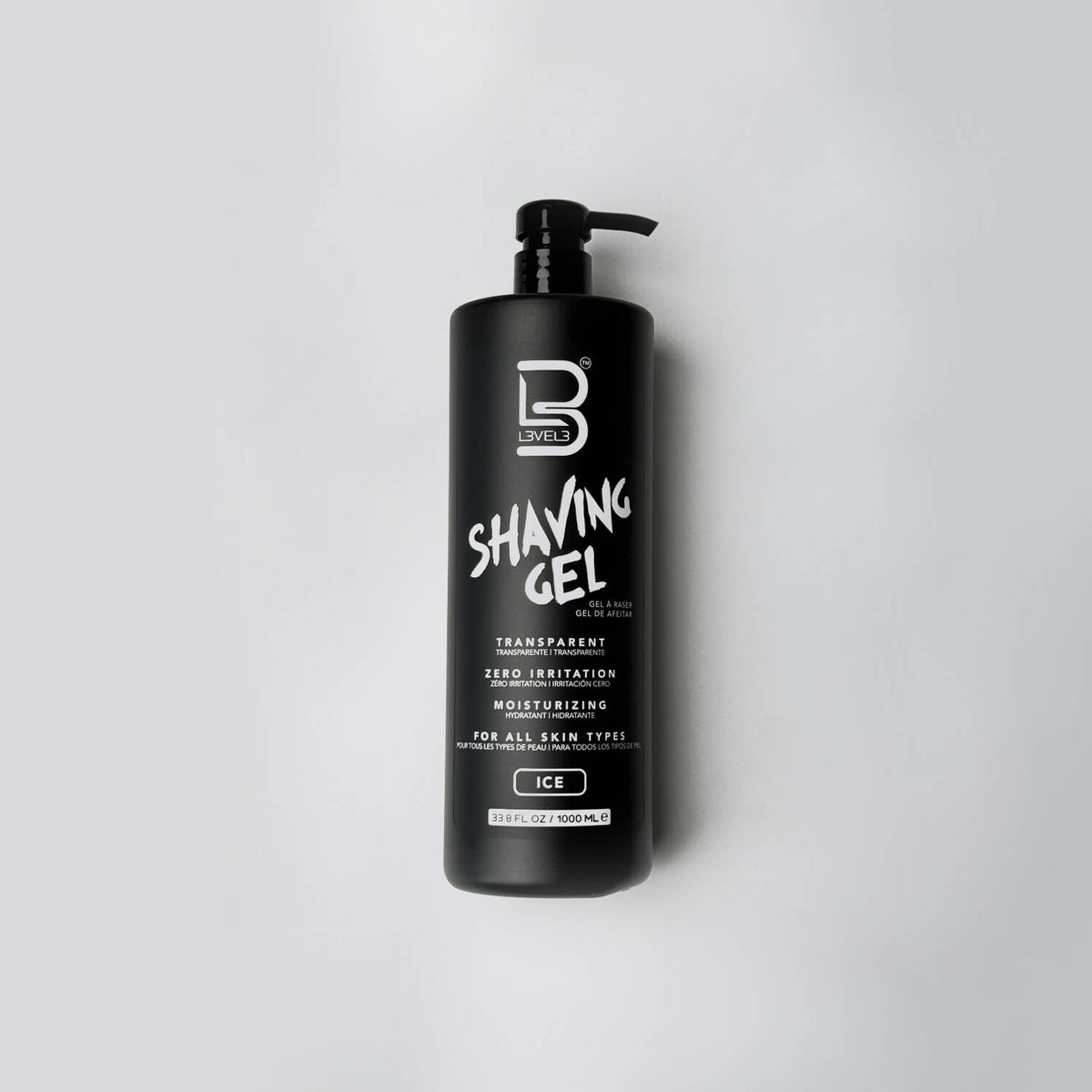 LEVEL3 SHAVING GEL (ICE) 33.8oz