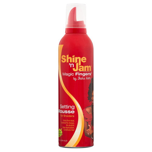 AMPRO SHINE-N-JAM MAGIC FINGERS MOUSSE 12oz